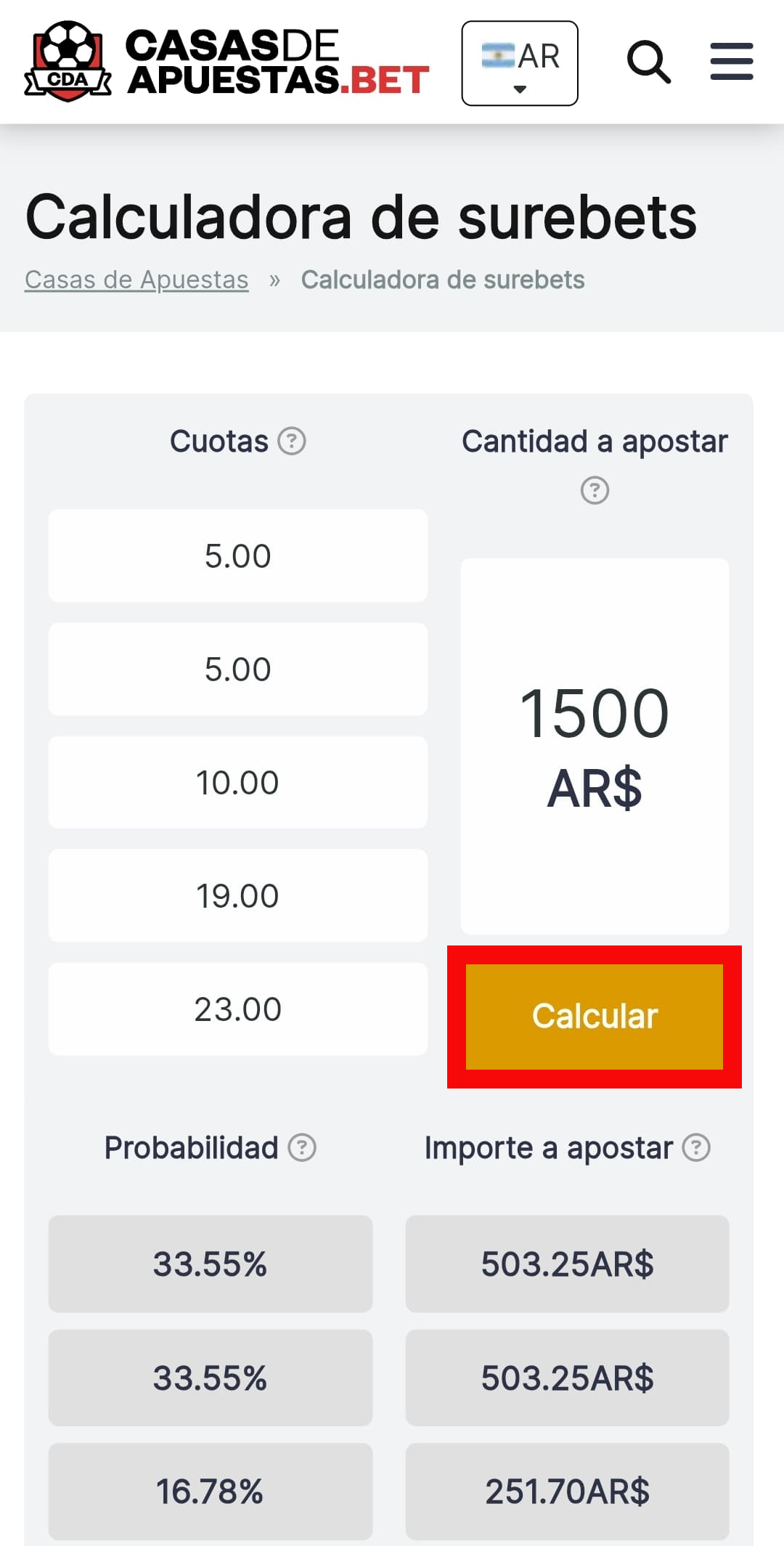 Apuestas online en Argentina