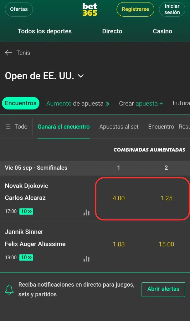 apuestas tenis ganador