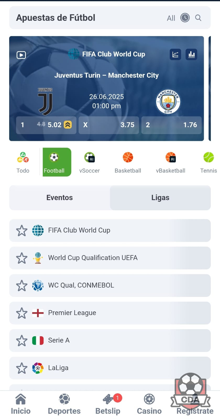 Apuestas combinadas en Bolivia