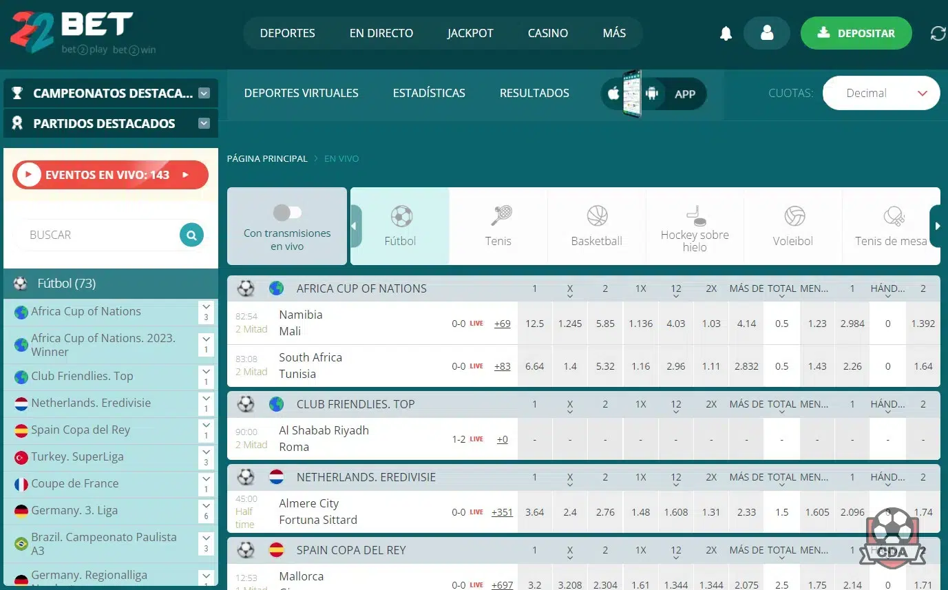 análisis 22bet chile