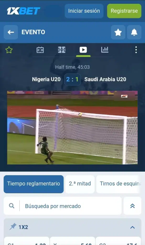 1xbet streaming