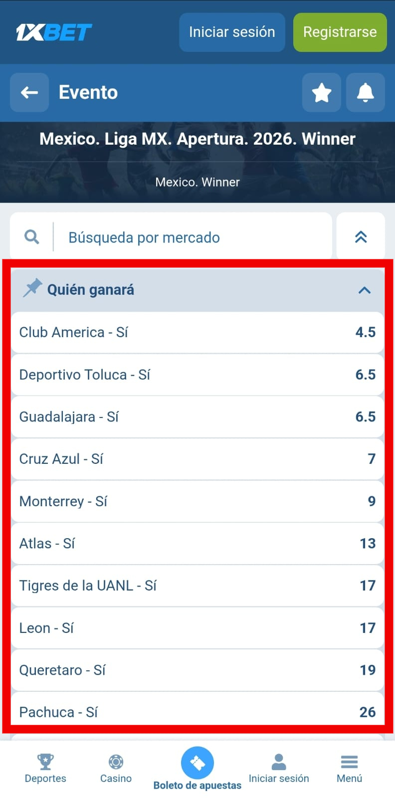 Apuestas futuras para futbol