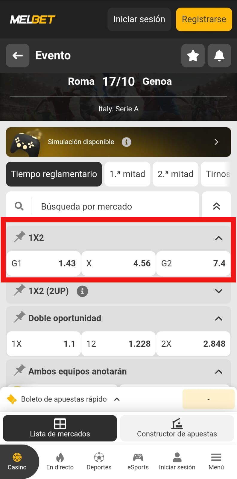 Casas de apuestas para futbol