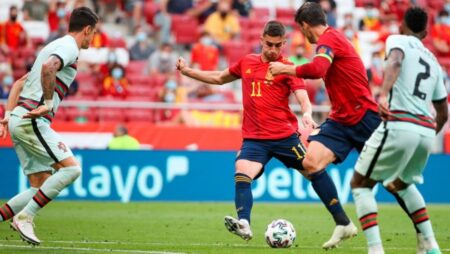Apuestas España vs Portugal 02/06/2022 UEFA Nations League
