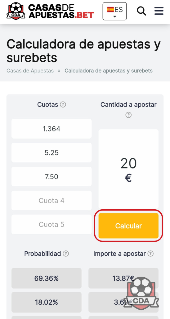 calculadora apuestas deportivas