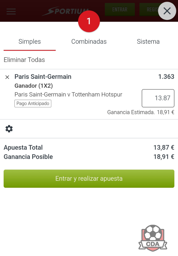 haz tu apuesta