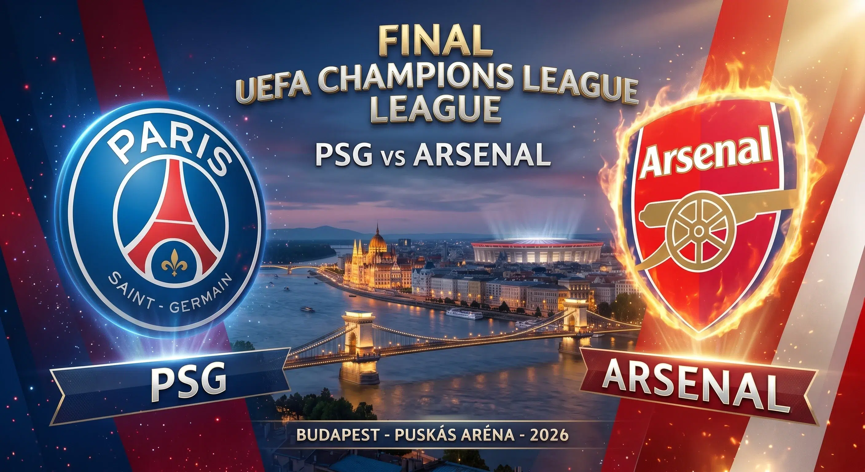 Cuotas Final Champions League 2026: Pronóstico y Apuestas PSG vs Arsenal