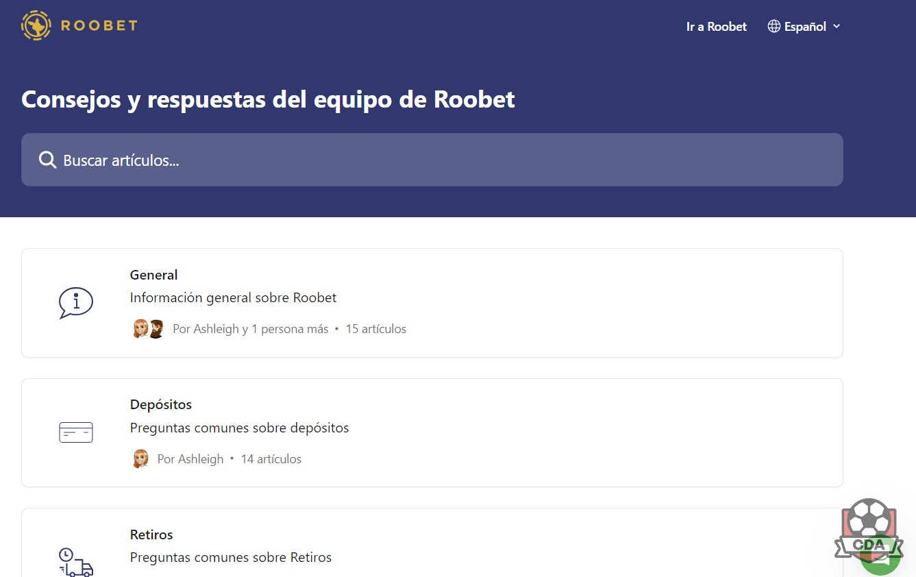 Roobet Perú: atención al cliente