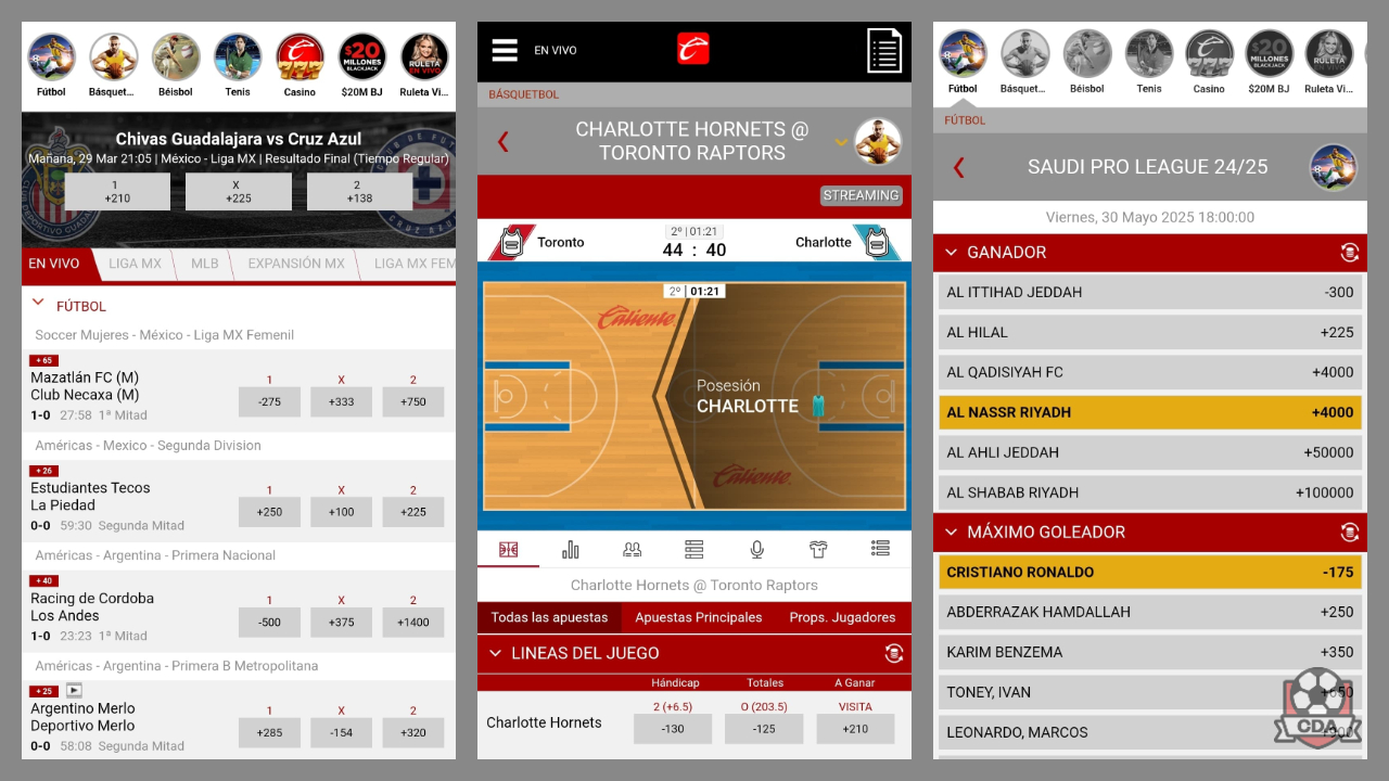 Cómo apostar en Caliente Perú