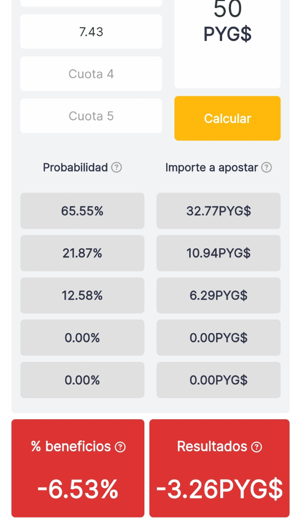 calculadora parley