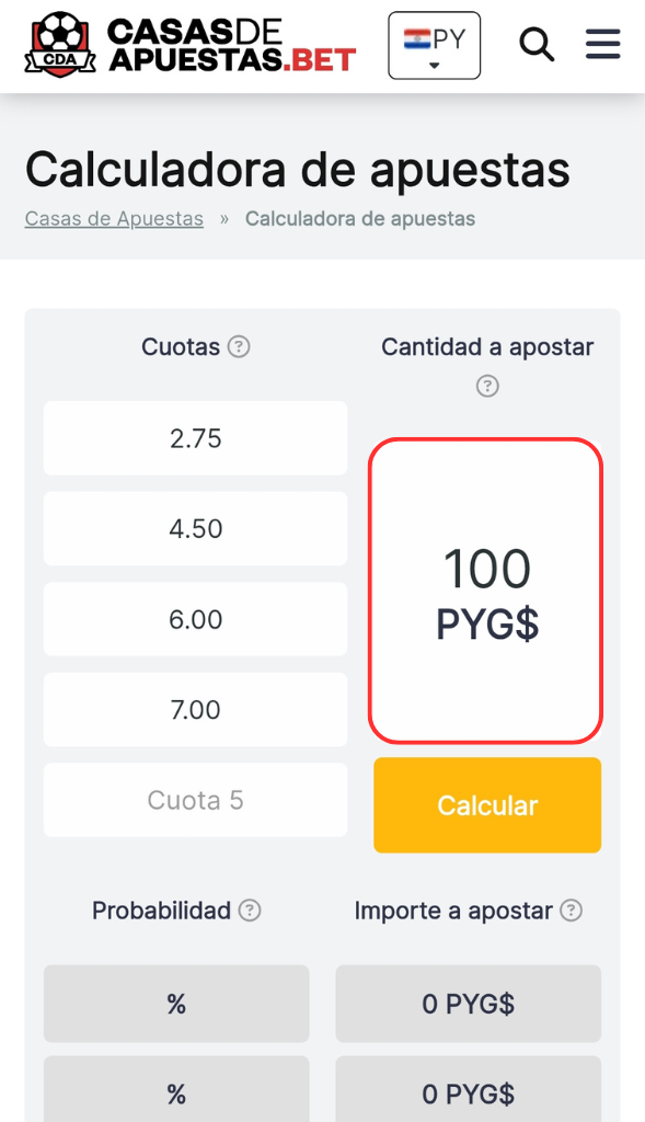 calcula surebet
