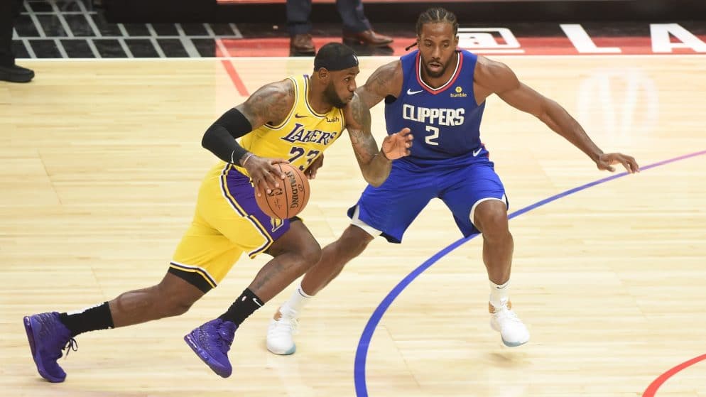 Clippers y Lakers, el juego estelar del regreso de la NBA