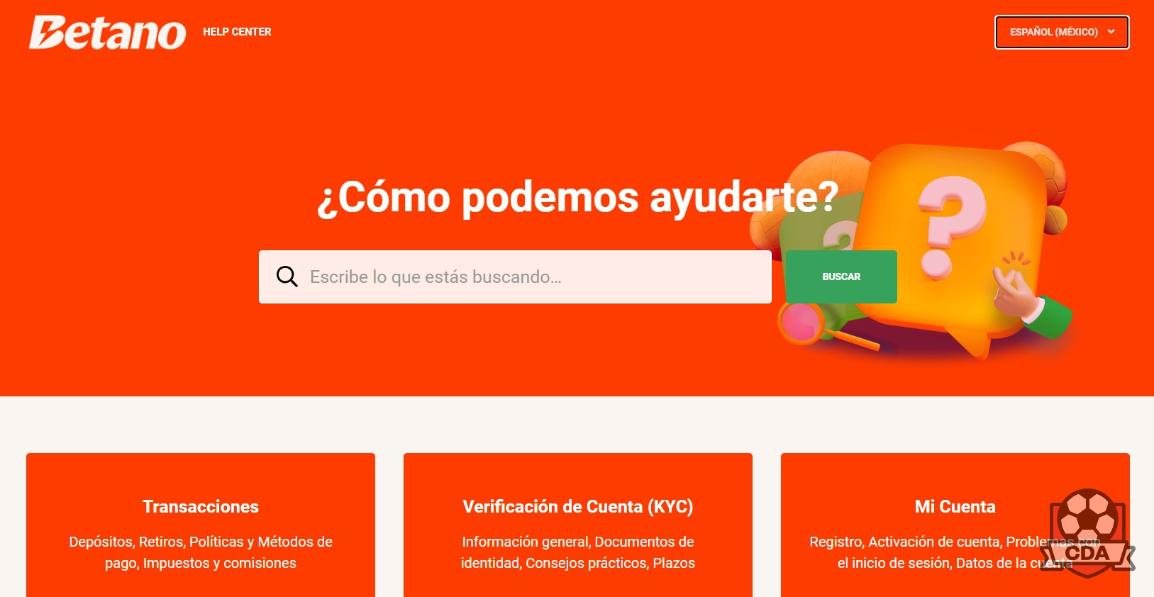 Betano México: atención al cliente