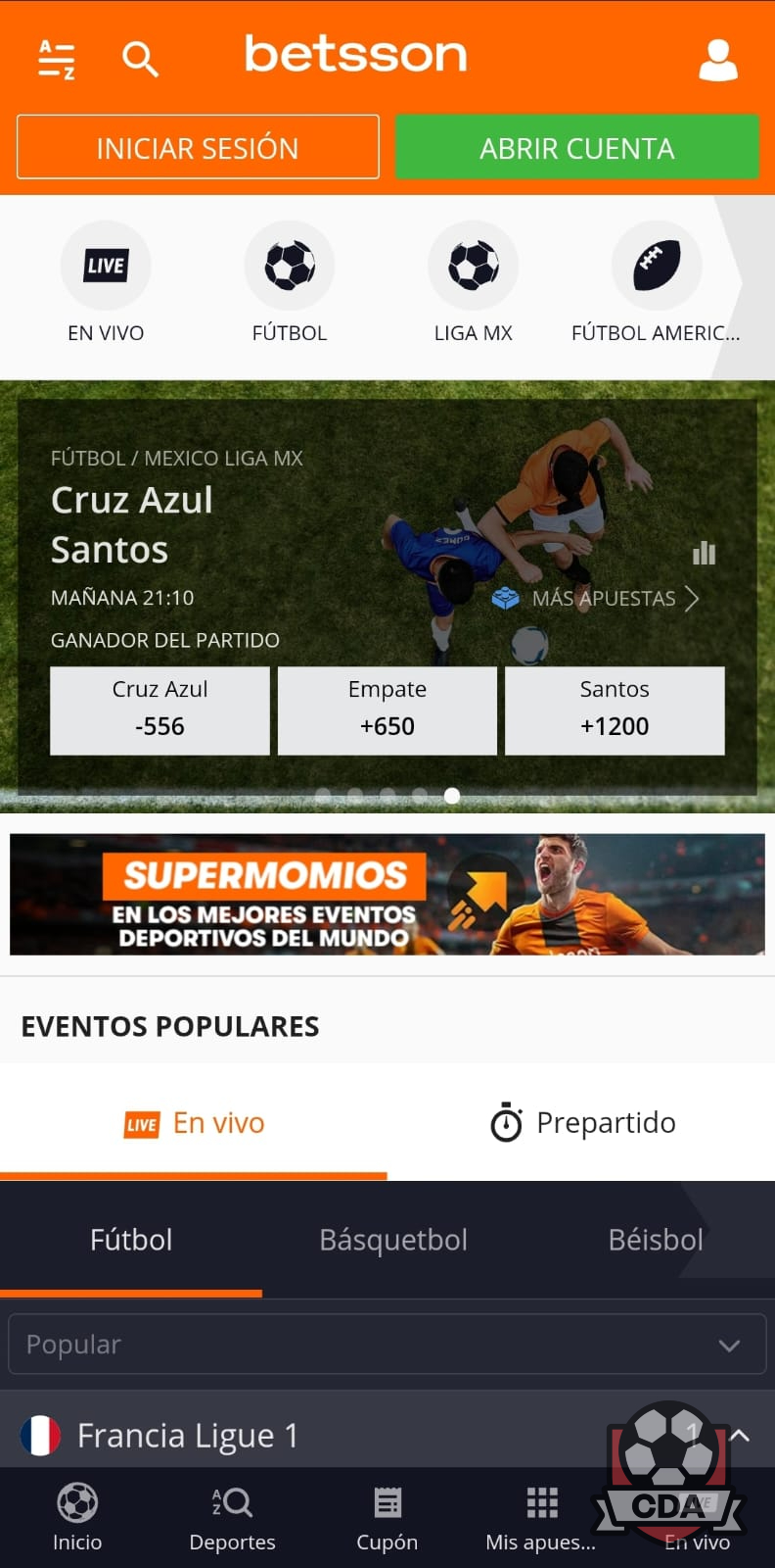 Cómo registrarse en Betsson México