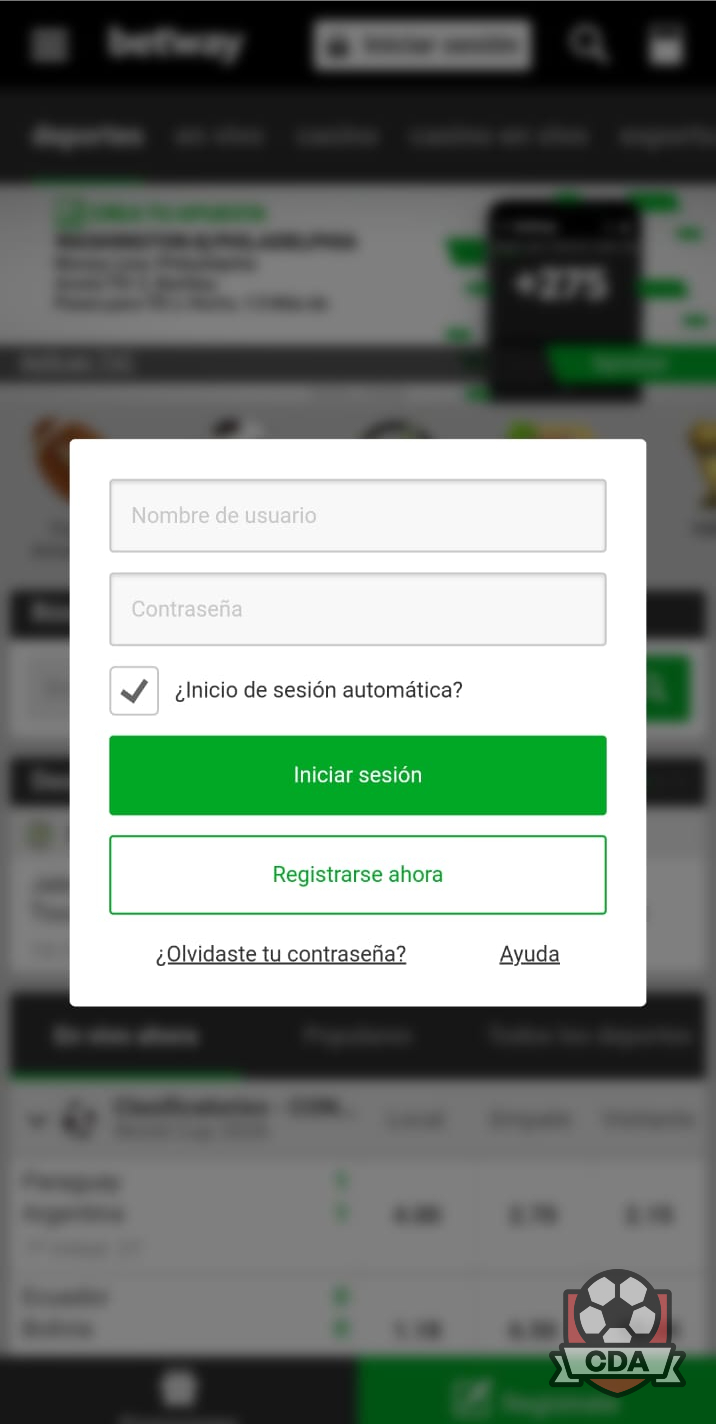 Cómo depositar en Betway México