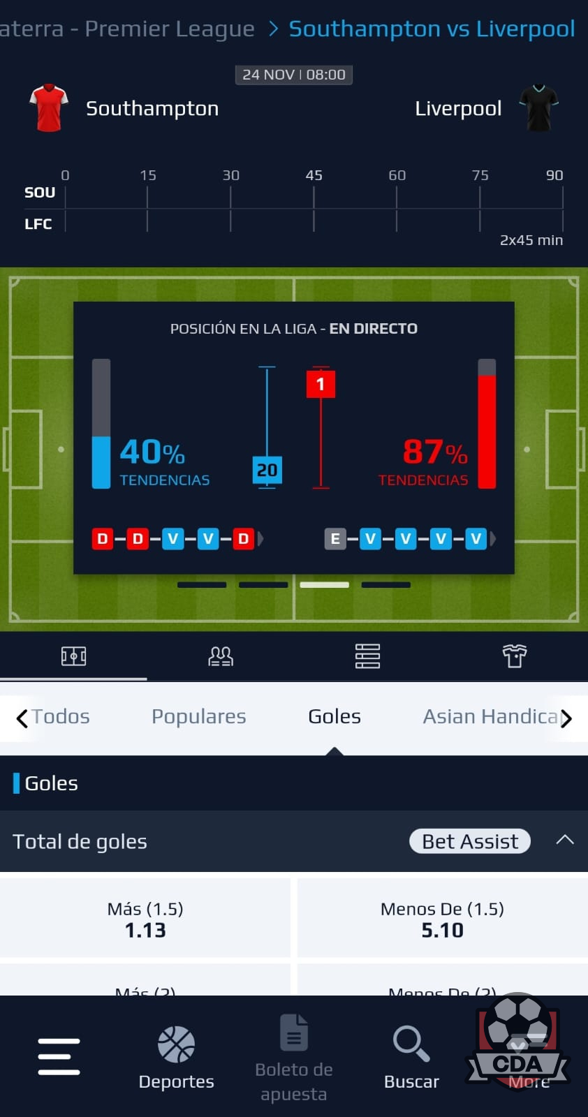 Netbet México: apuestas en directo