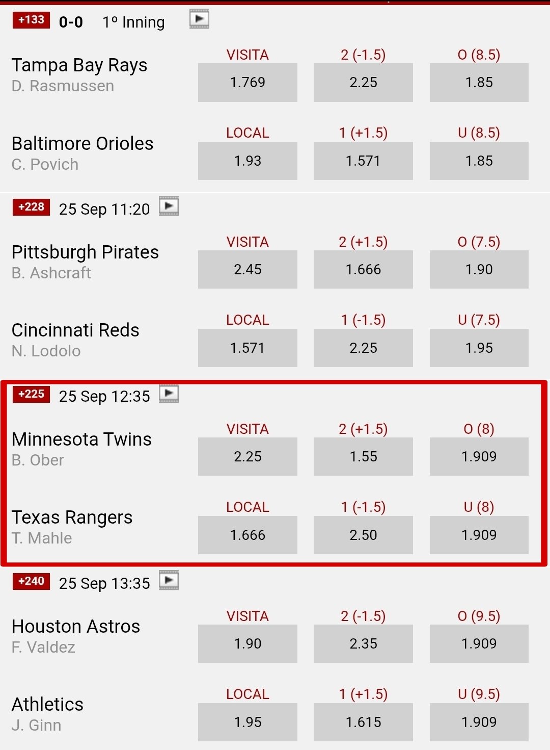 apuestas beisbol mexico totales