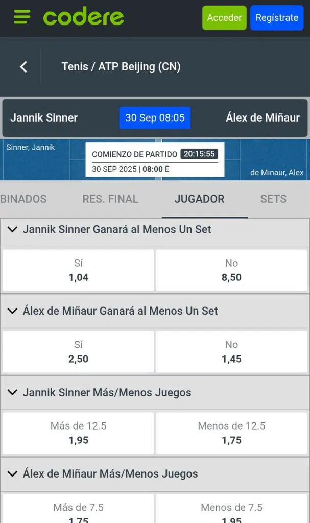 apuestas tenis jugador