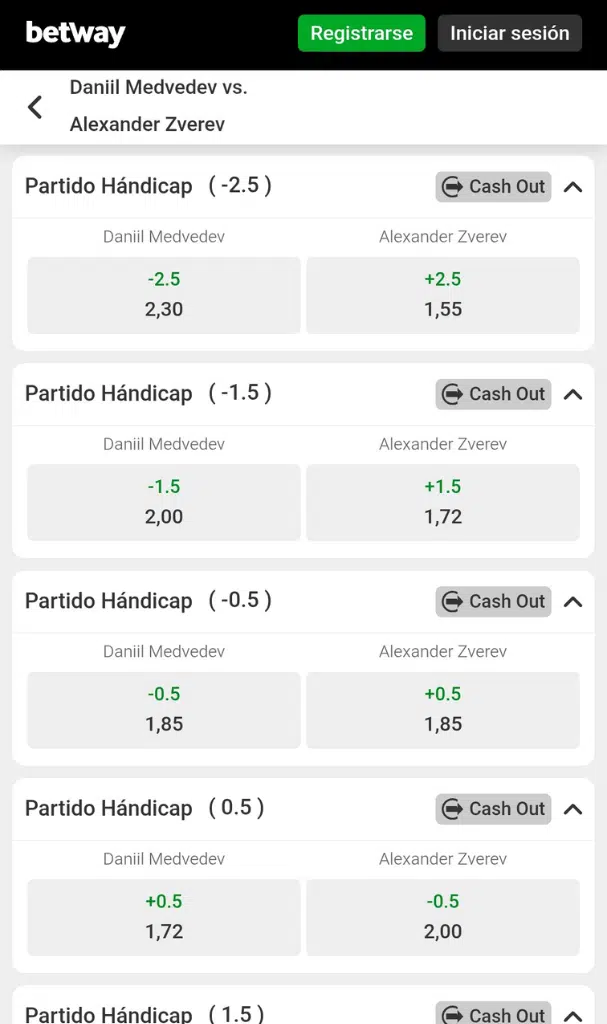 apuestas tenis hándicap