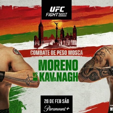 Apuestas Brandon Moreno vs Lone’er Kavanagh – UFC Night Fight 28/02/26
