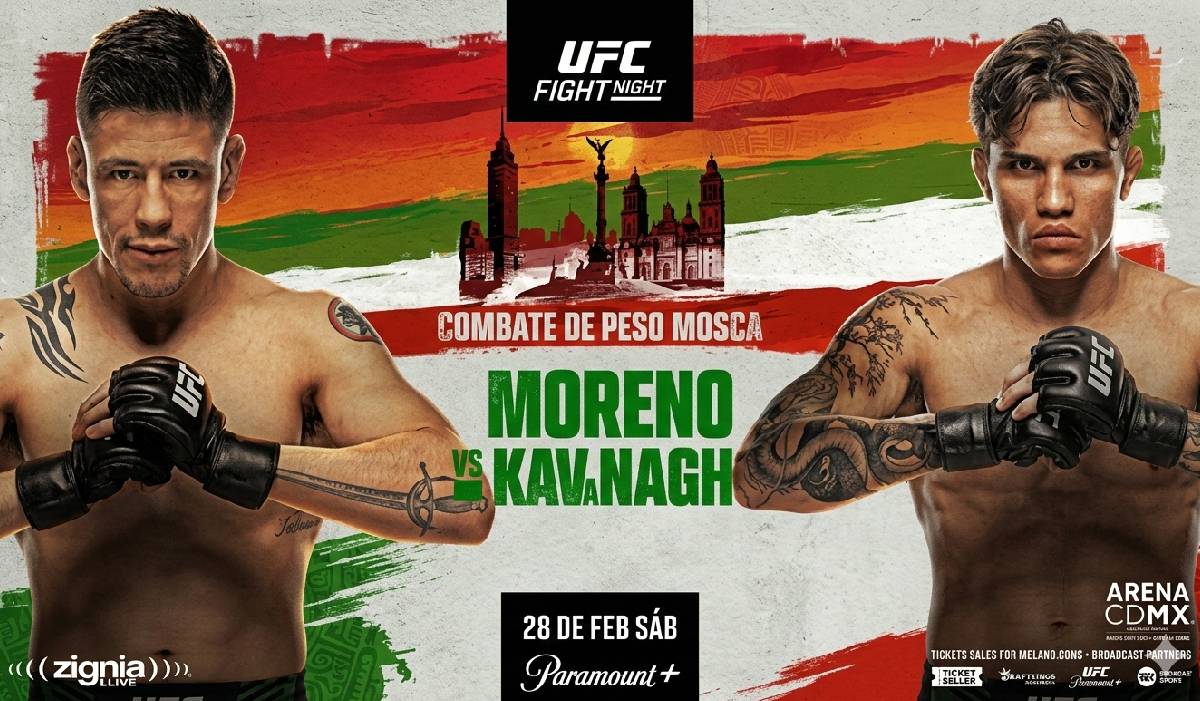 Apuestas Brandon Moreno vs Lone’er Kavanagh – UFC Night Fight 28/02/26
